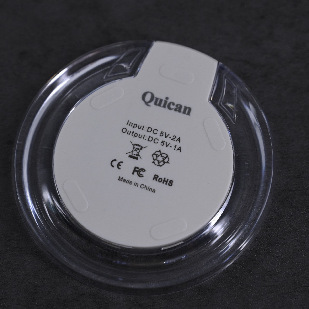 Quican Quick Wireless Charger Pad for iPhone/Samsung