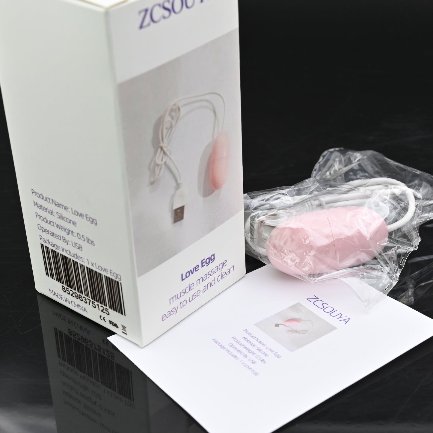 ZCSOUYA Jump Egg Vibrator Egg Body Massager for Women Adult Sex Toy