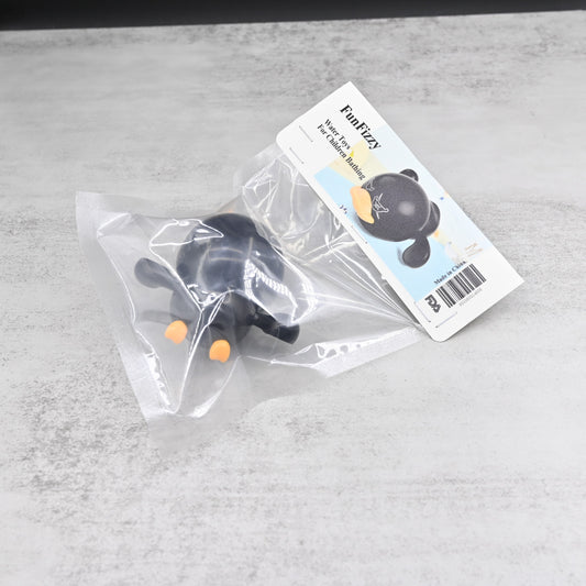 FunFizzy Water Toys Bath Toy for Toddlers Wind Up Animal Black