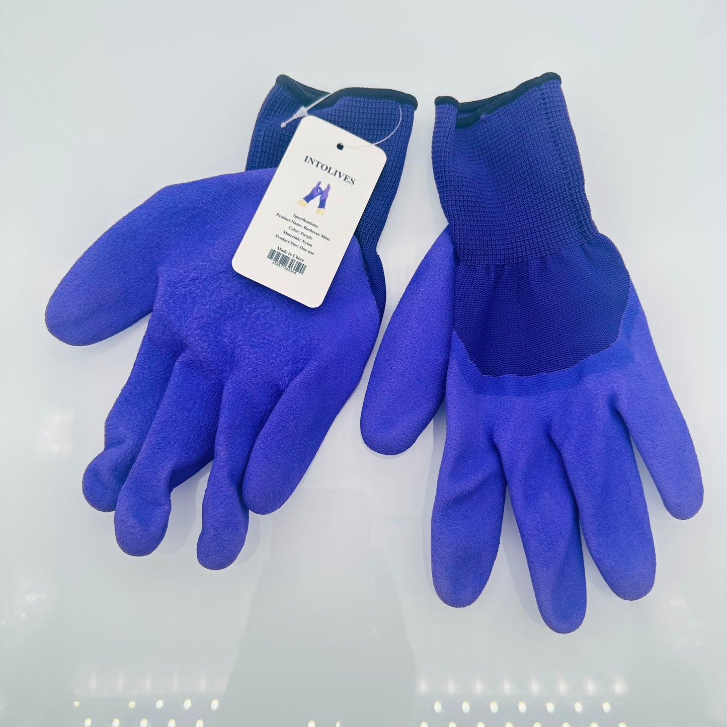 INTOLIVES Garden Gloves With Claws Garden Rubber Gloves