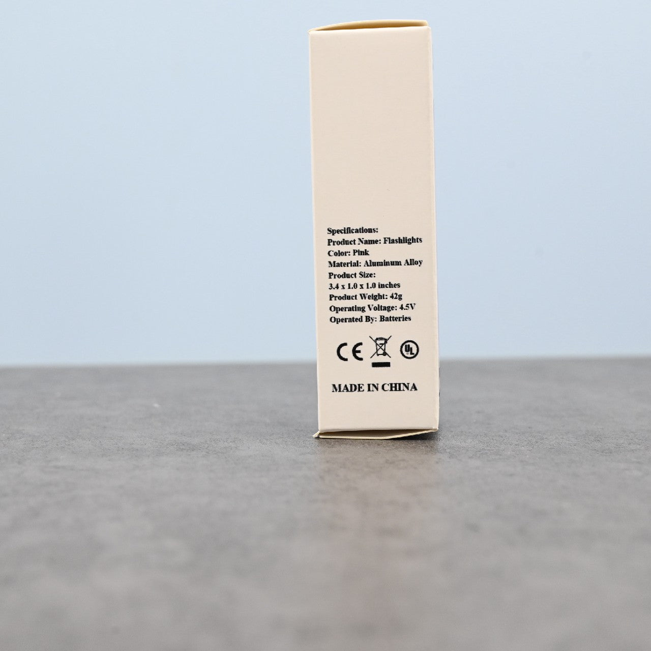 DONGLI Mini Portable Aluminum Alloy LED Flashlights for Camping Emergency Everyday Use In Pink