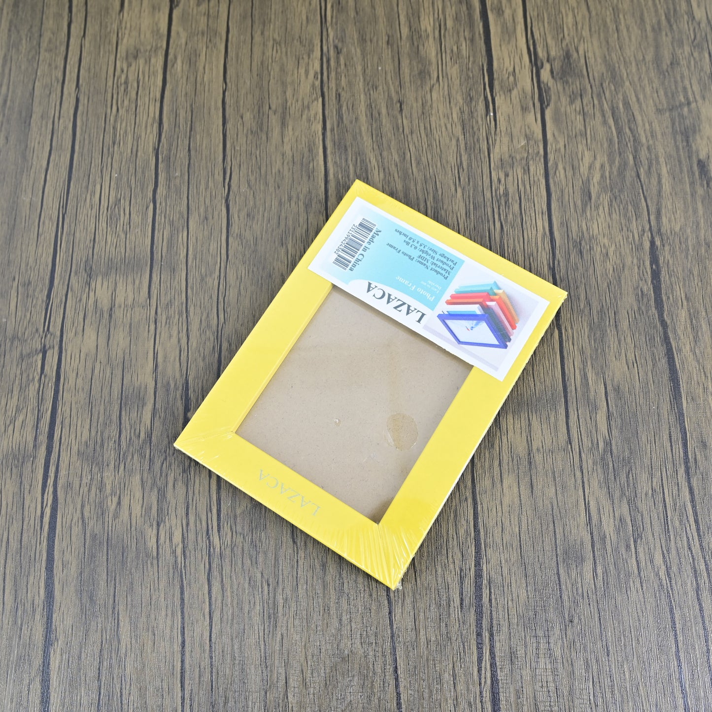 LAZACA Photo Frames Pictures Frames Desktop Decor Rectangle Frame in Yellow