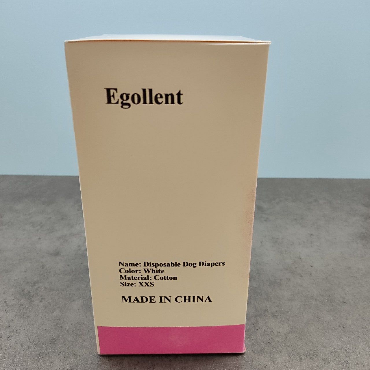 Egollent Disposable Dog Diapers Comfortable and Absorbent Diapers for Female Dog