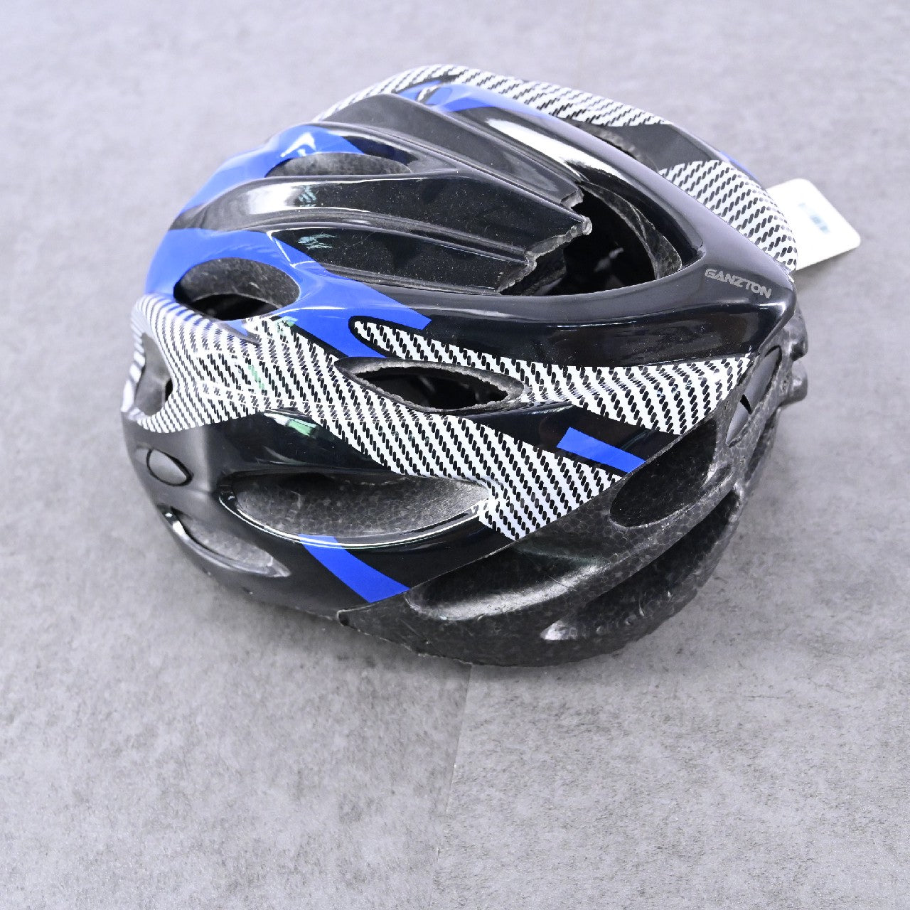 GANZTON Lightweight Bike Helmet, Mens Womens Bike Helmet For Adults, Blue