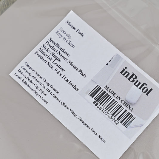 inBufol Mousepad for Gaming Laptop Computer Desk  Wrist Rests Office Desk Accessories