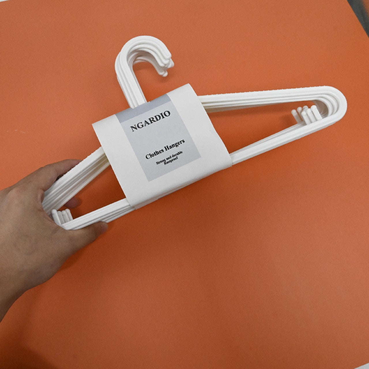 NGARDIO Clothes Hanger Magic Hanger Seamless Non-Slip Adult Plastic Hanger