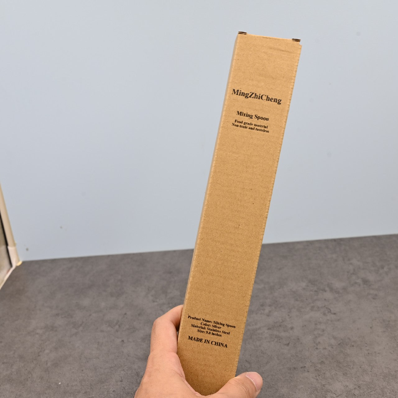 MingZhiCheng Stainless Steel Beverage Stirrers for Stir Cocktail Drink Swizzle Stick In Silver