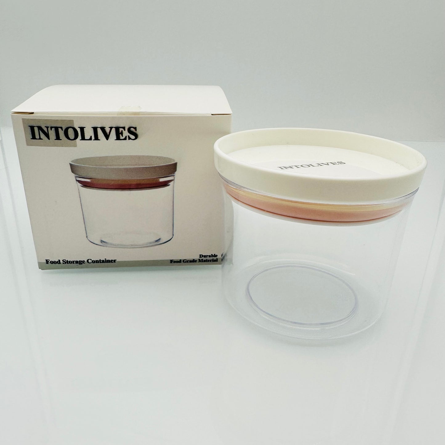 INTOLIVES Reusable Microwave Dishwasher Safe Leakproof Food Meal Prep Containers in Pink