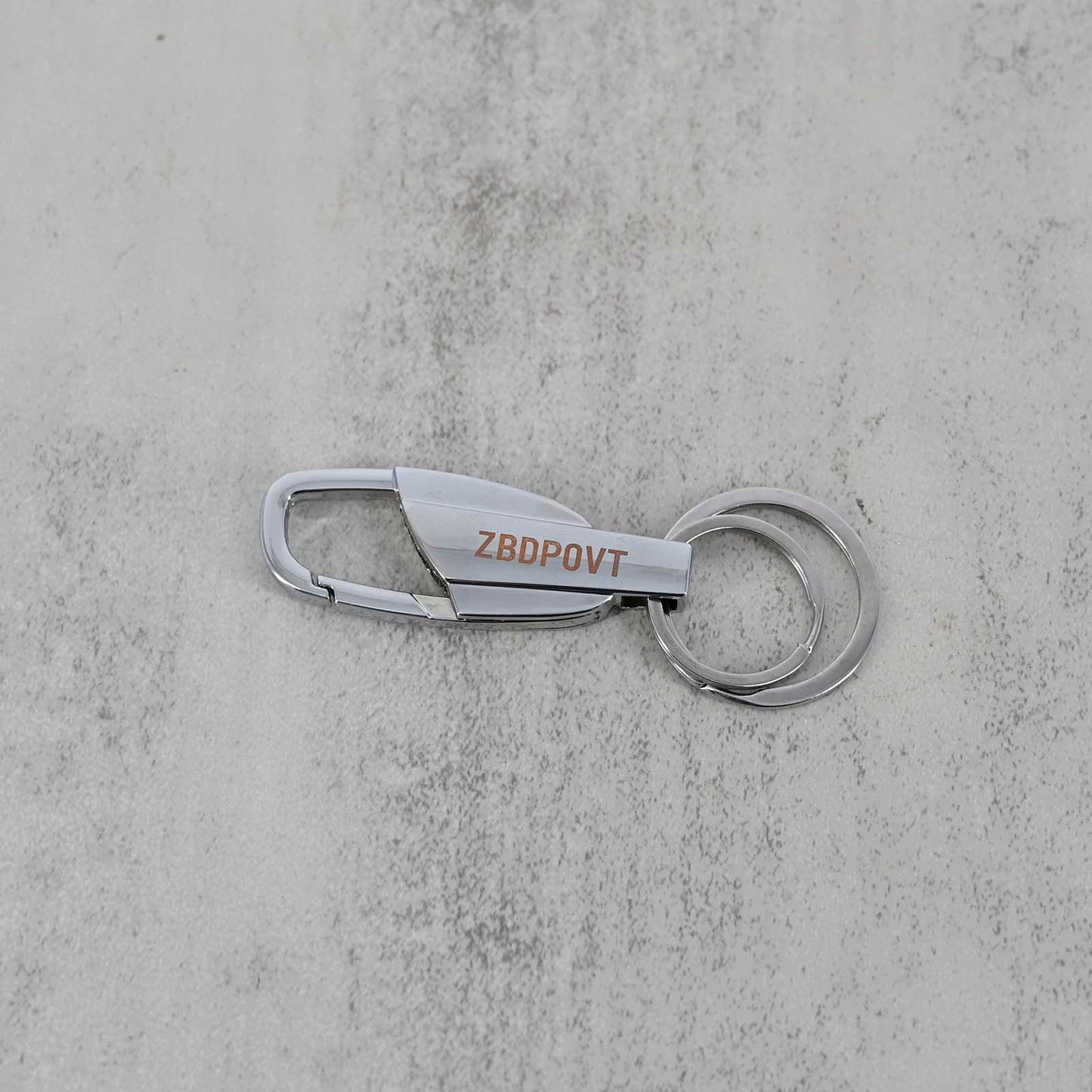 ZBDPOVT Common Metal Key Fobs