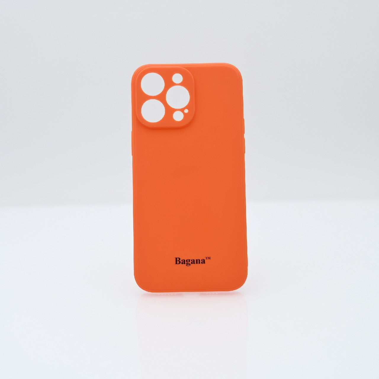 Bagana Cell Phones Protective Cases Silicone Case for iPhone 14 Pro in Orange