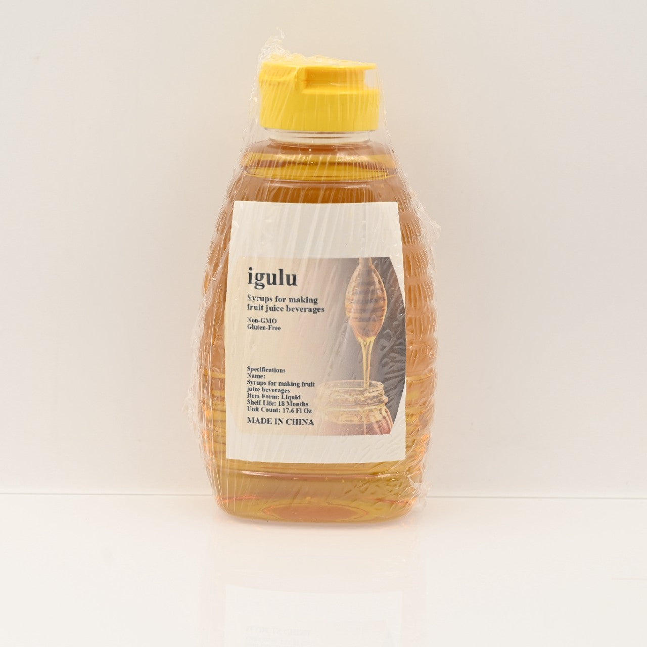 igulu 1PC Syrups for Making Fruit Juice Beverages, Non-GMO, Gluten-Free, 17.6 Fl Oz