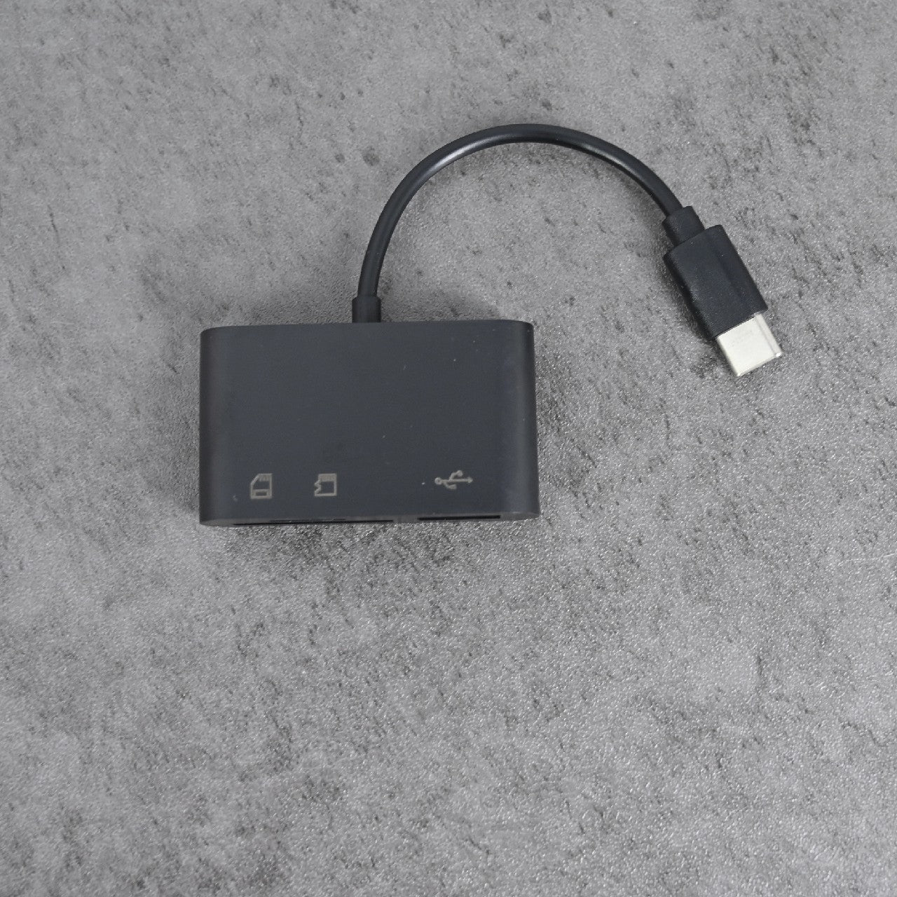 Chouqing Black Memory Card Reader Smart Card Reader Micro SD Card Adapter