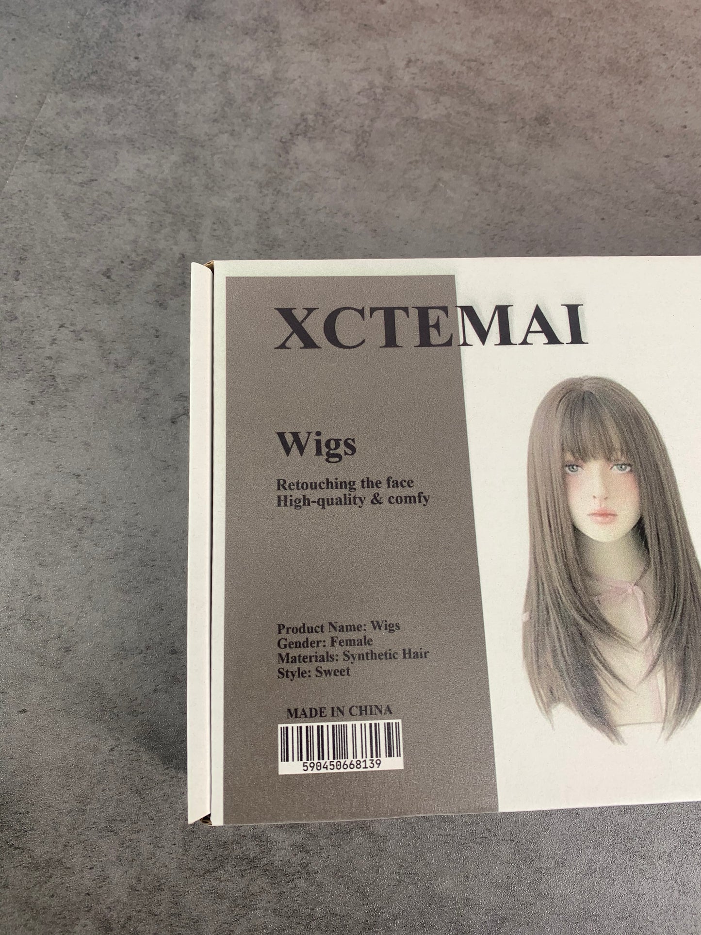 XCTEMAI Wigs with Bangs for Women Party and Cosplay Wig