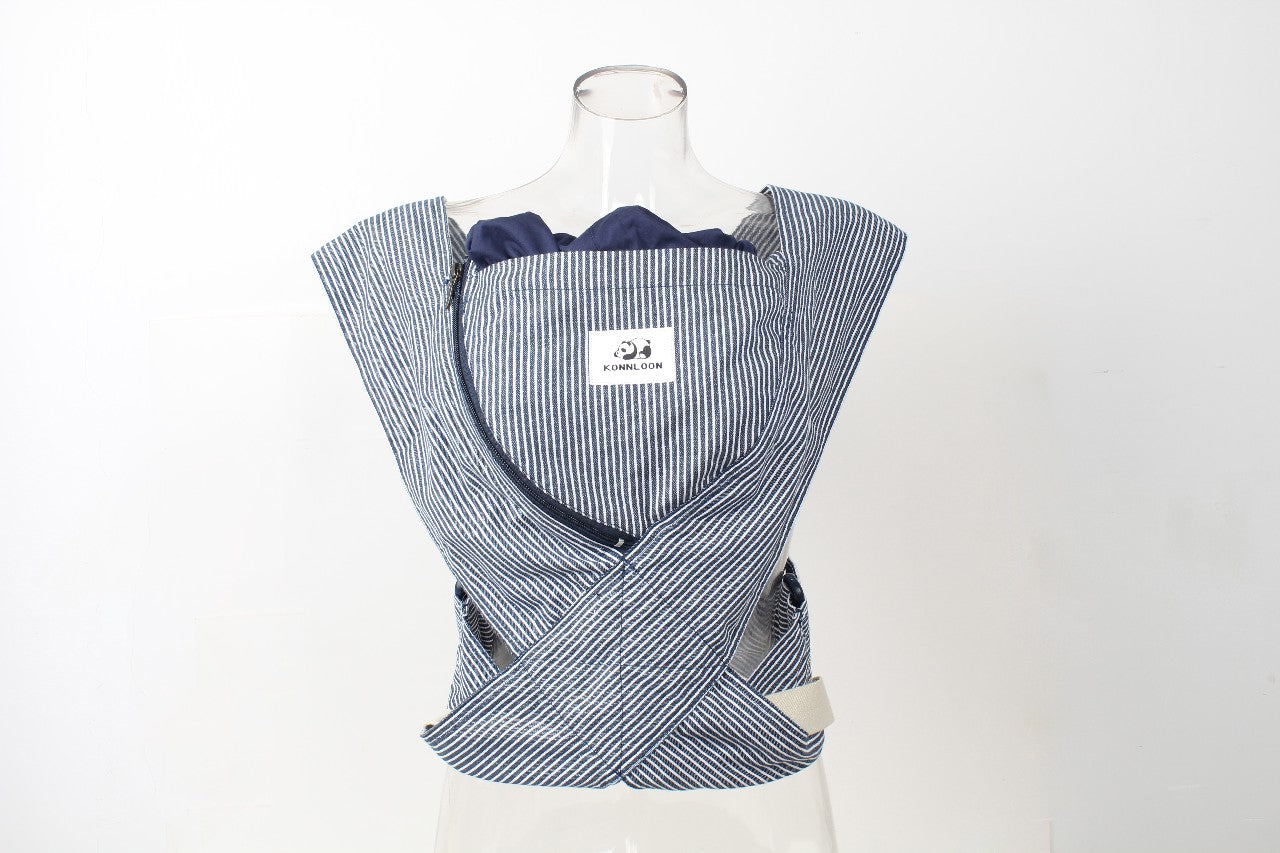 KONNLOON Baby Carriers Worn On the Body, Portable Convertible Front and Back Backpack Carry for Infants