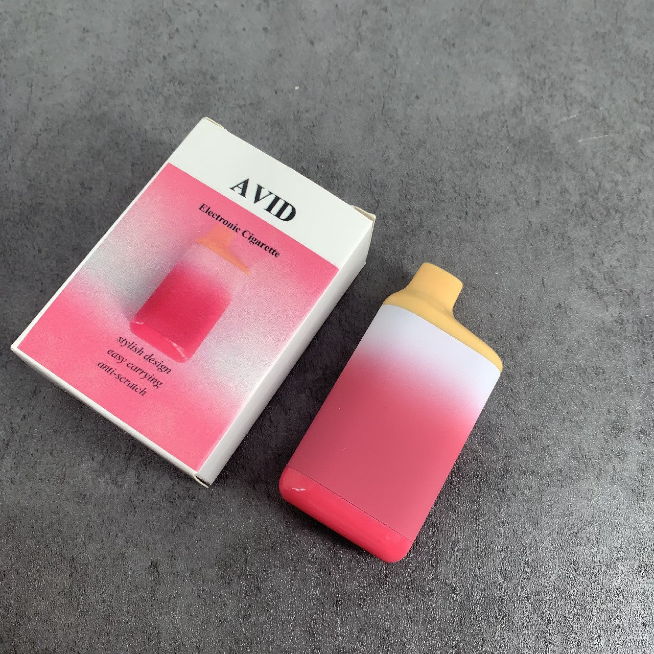 AVID Light Nicotine Fruit Flavor Content E-cigarettes in Red