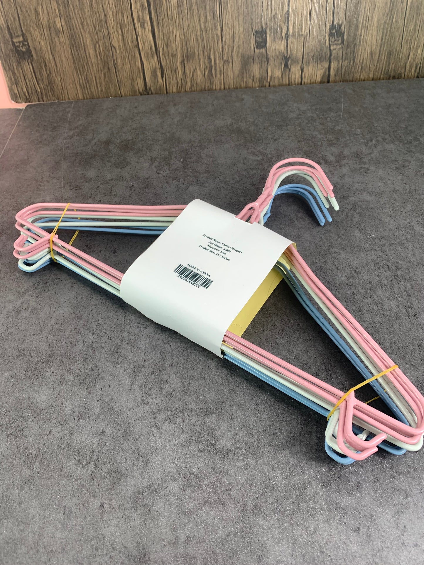 CHANGSHENG Heavy Duty Clothes Hangers Coat Hangers Non-Slip Iron Hanger for Adult