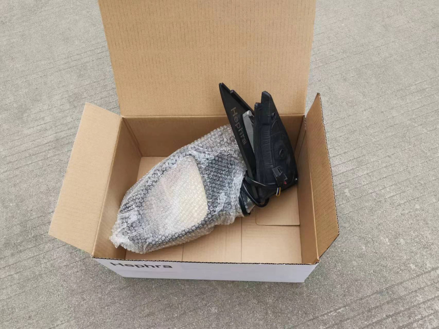 Hephra Universal Thickened Anti-glare HD Side View Mirror for Car