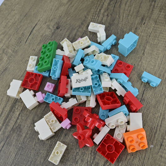 Klotski Building Block Toys, Educational Toys, 30 Pieces, Multi-color, Building Block Construction Toys