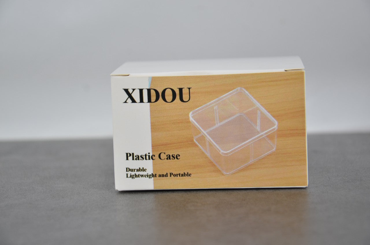 XIDOU General Purpose Plastic Case Clear Plastic Organizer Storage Box