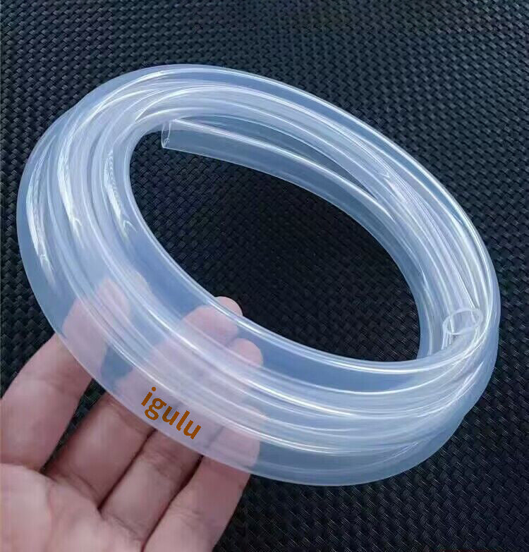 igulu Silicone Tube Clear Flexible Silicone Rubber Tubing Water Air Hose Pipe