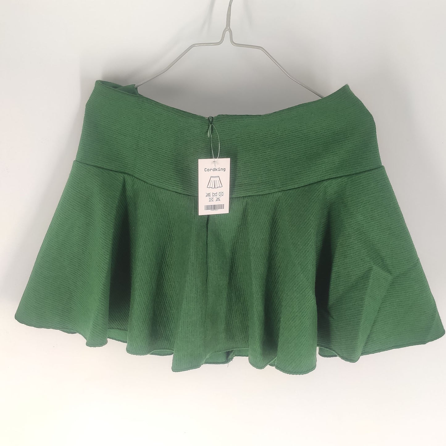 Cordking Women's Knit Skirt in Green