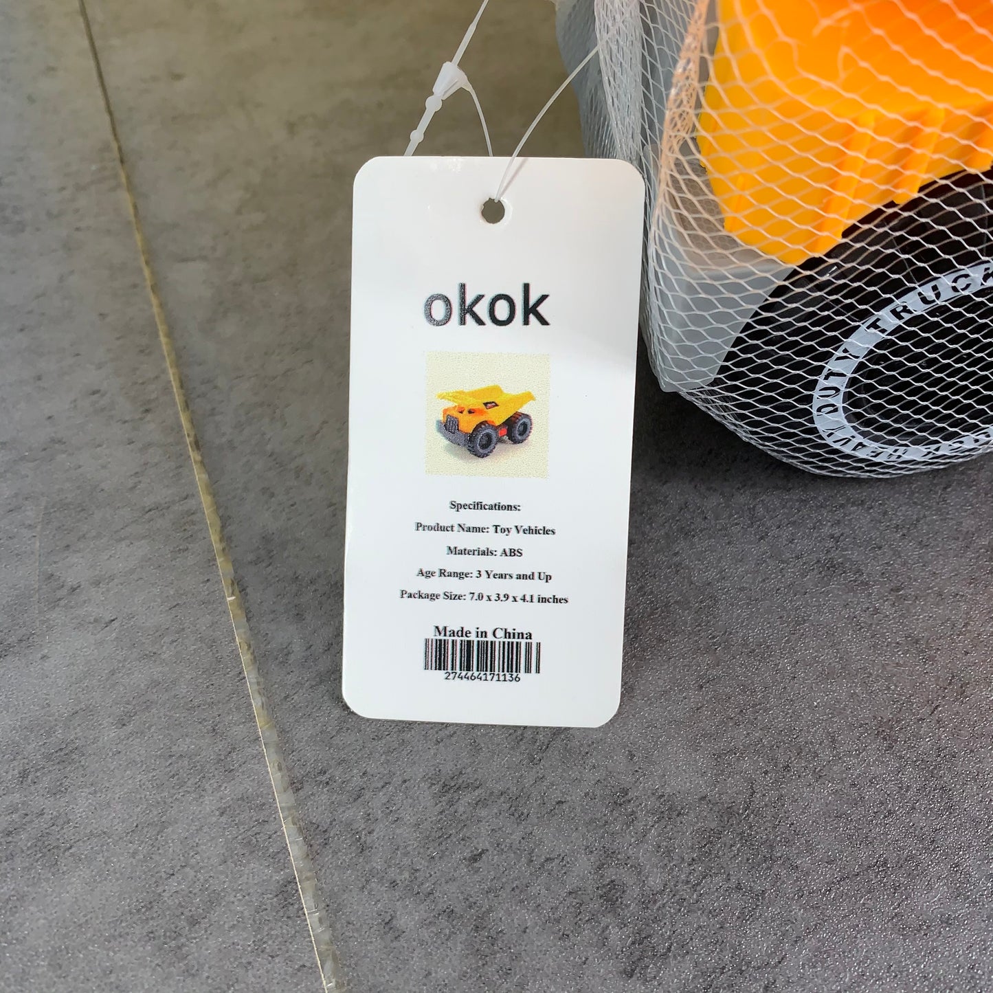 okok Children Excavator Truck Sand Digging Toys