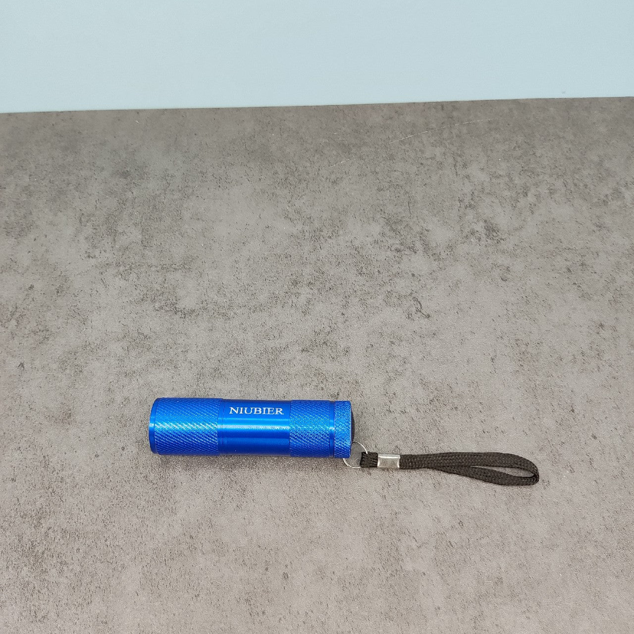 NIUBIER Small LED Flashlight High Lumens Ultra Bright Mini Flash Light In Blue