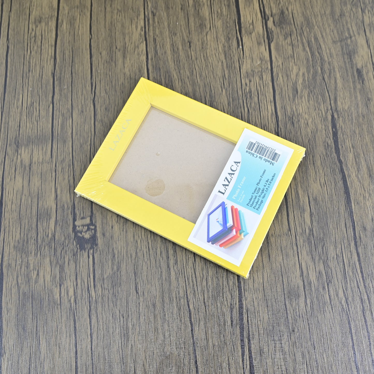 LAZACA Photo Frames Pictures Frames Desktop Decor Rectangle Frame in Yellow