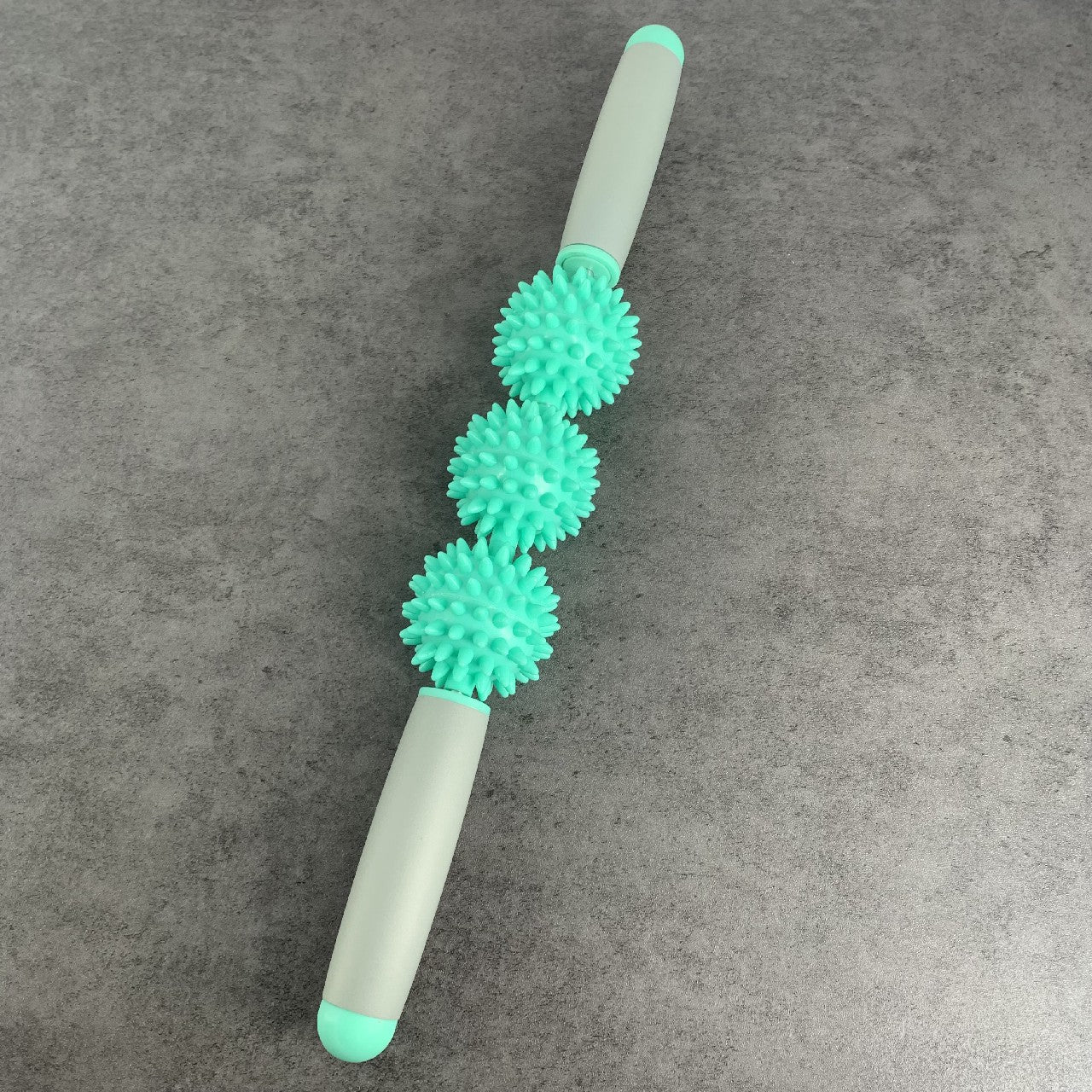 Linpote Muscle Roller Stick Body-building Roller for Fitness Yoga Legs Arm Round Body Massager In Green