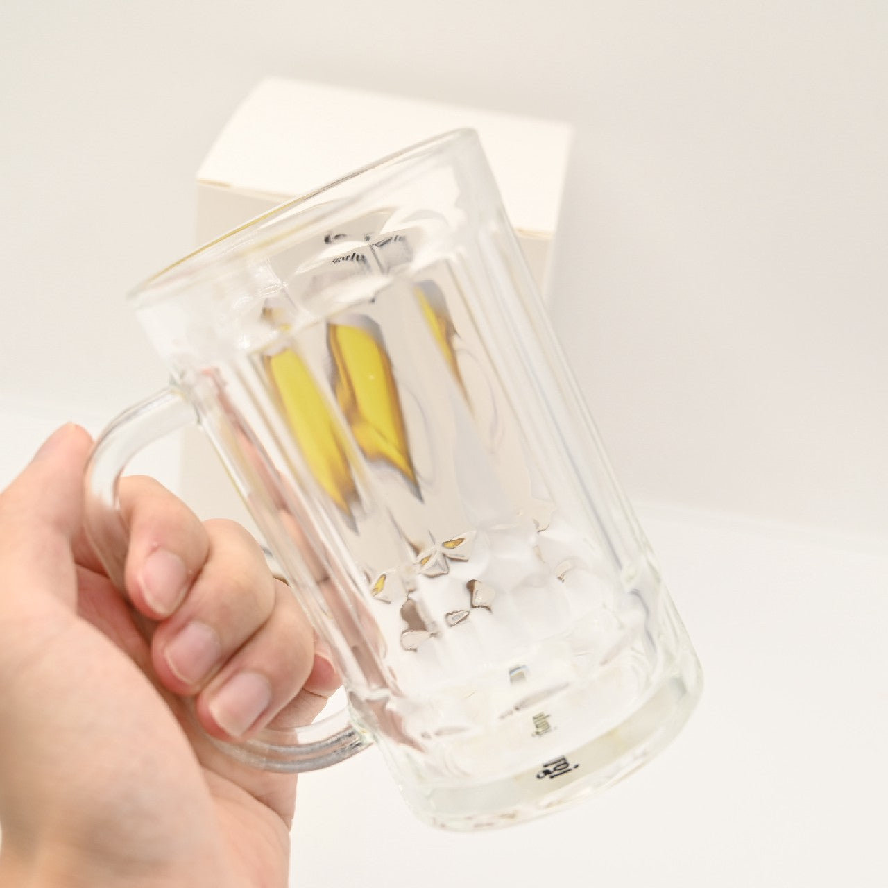 igulu Drinking Vessels Clear Glass Drinking Vessels for Cocktails, Beverage