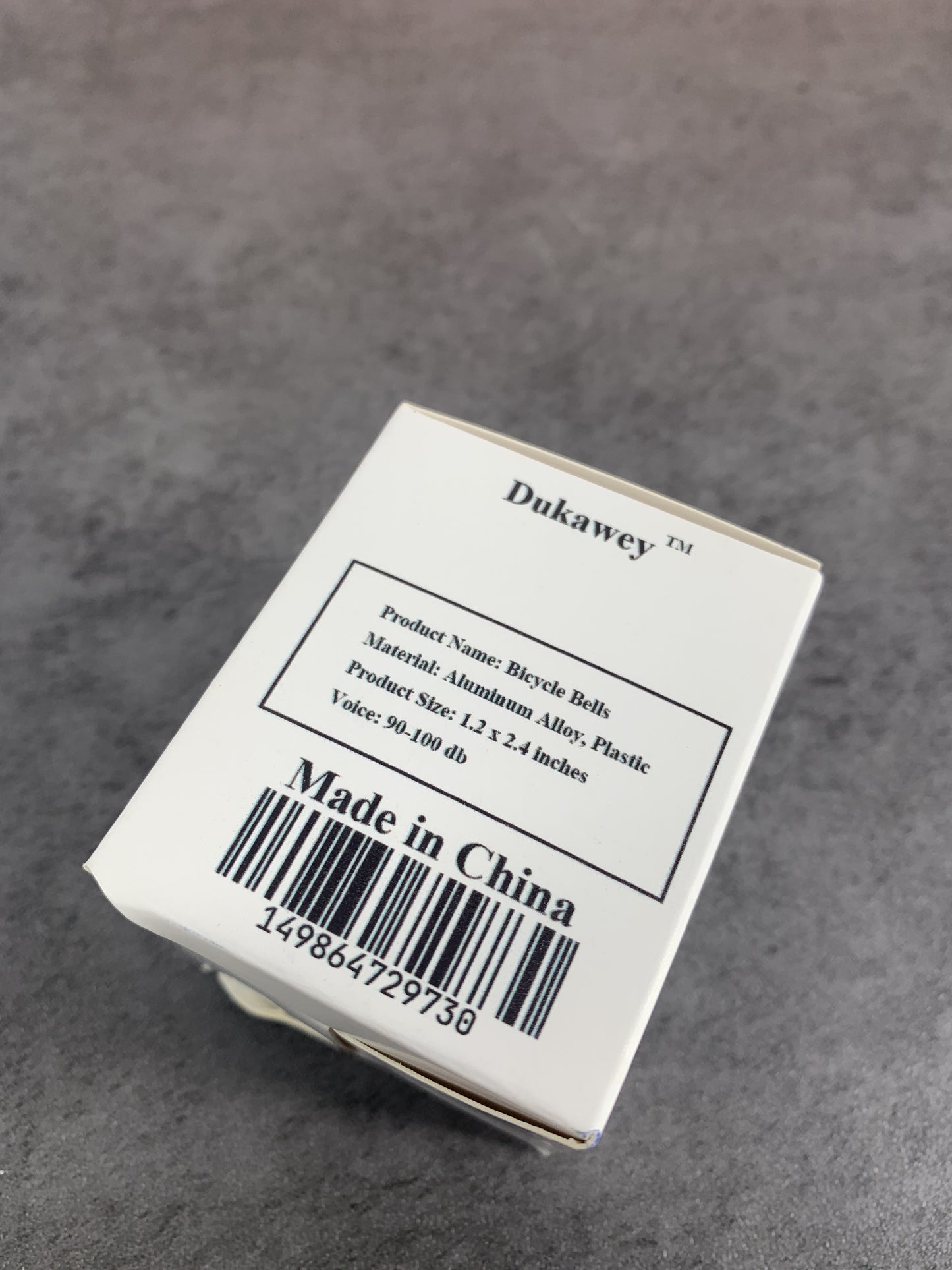 Dukawey Bicycle Bell Alloy Bike Horn Sound Alarm Loud Crisp Clear Sound Bike Bell for Adults