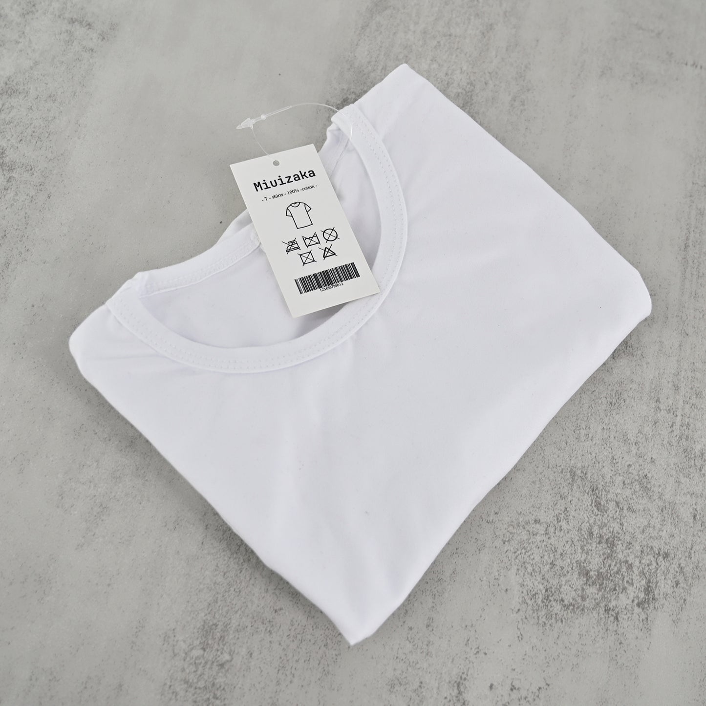 Miuizaka Round Neck T-shirt Suitable for Summer