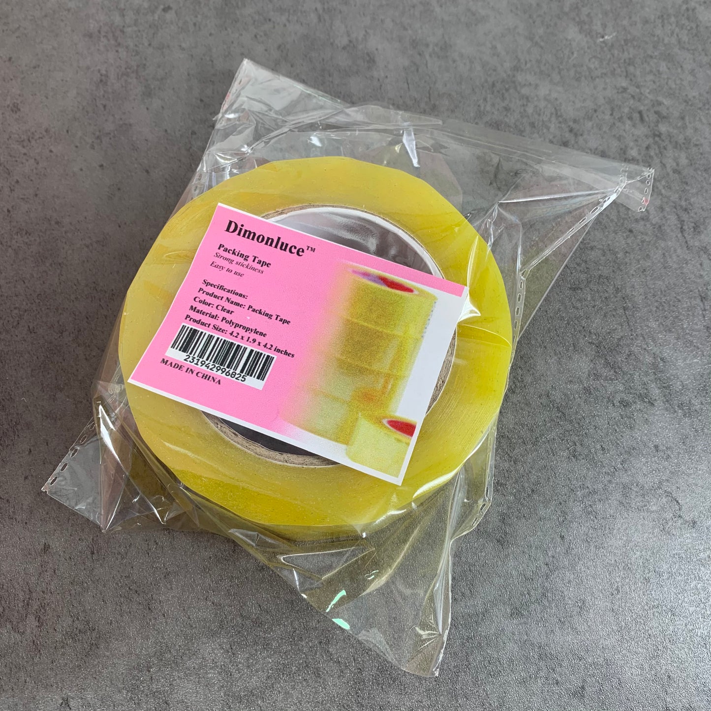 Dimonluce Strong Stickiness Adhesive Packing Tape for Stationery and Household Use