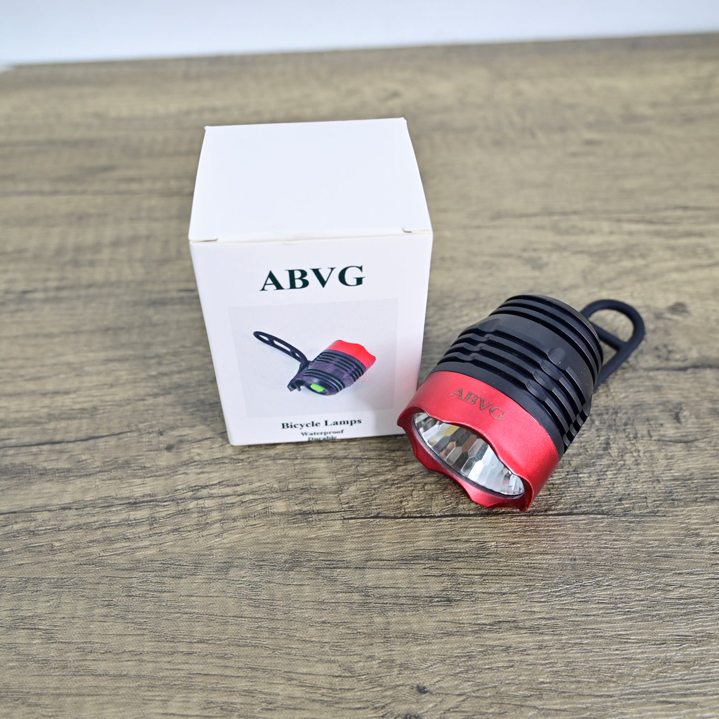 ABVG Bike Bicycle LED Light Waterproof USB Interface Headlight Lamp Bicycle Lamps