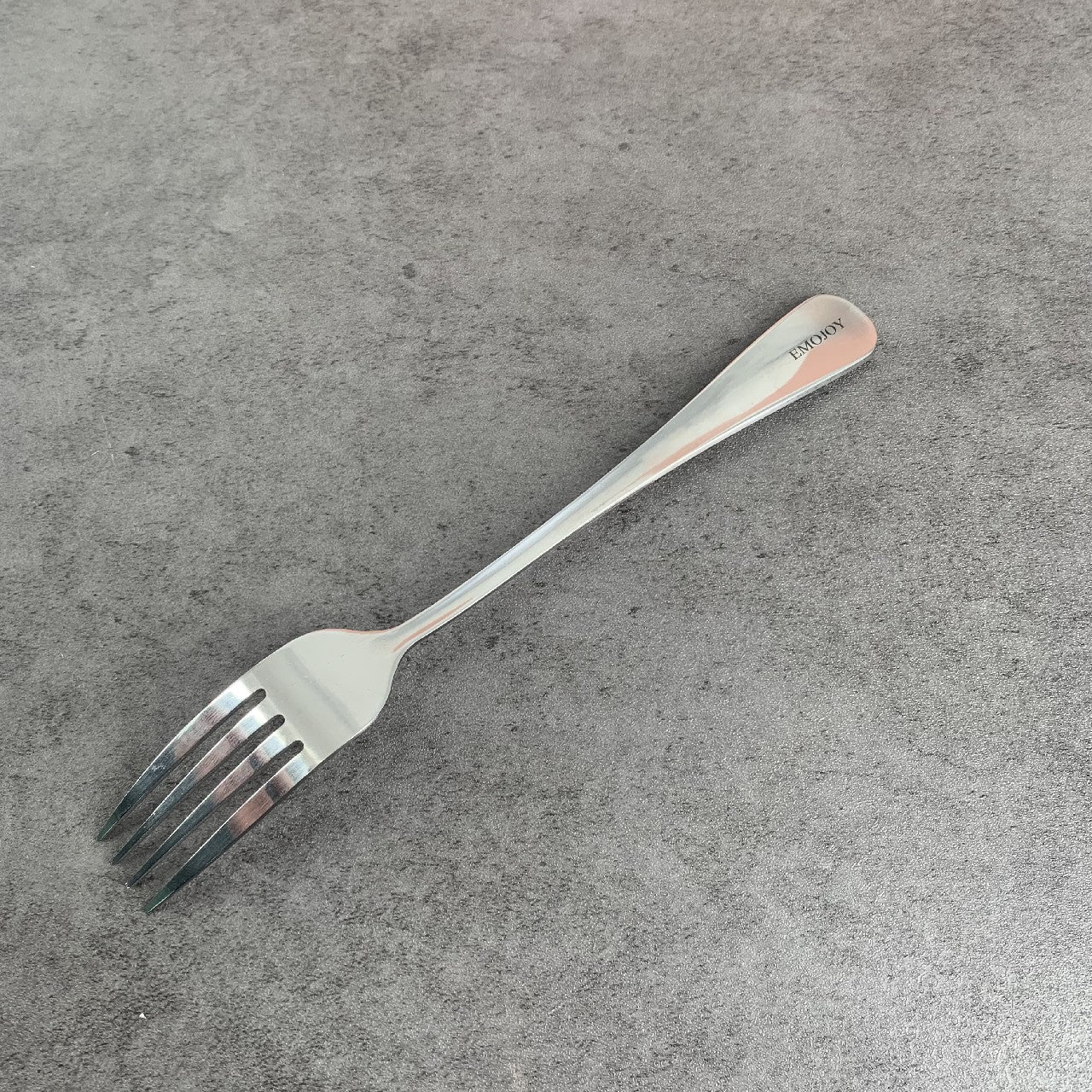 EMOJOY Food-Grade Stainless Steel Cutlery Forks, Mirror Polished 6.7"