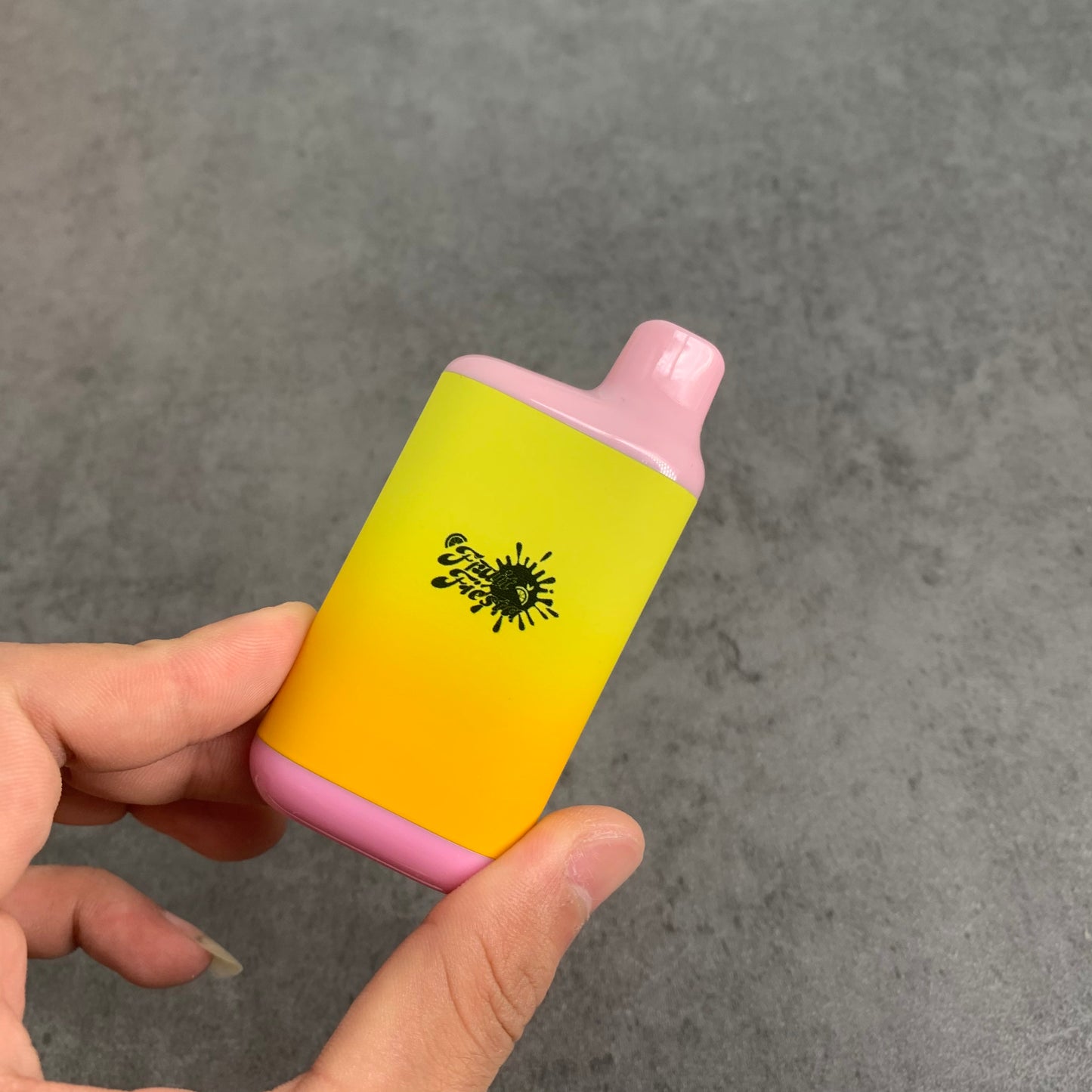 Fruit Fiesta Light Nicotine Mango Flavor Content E-cigarettes in Yellow