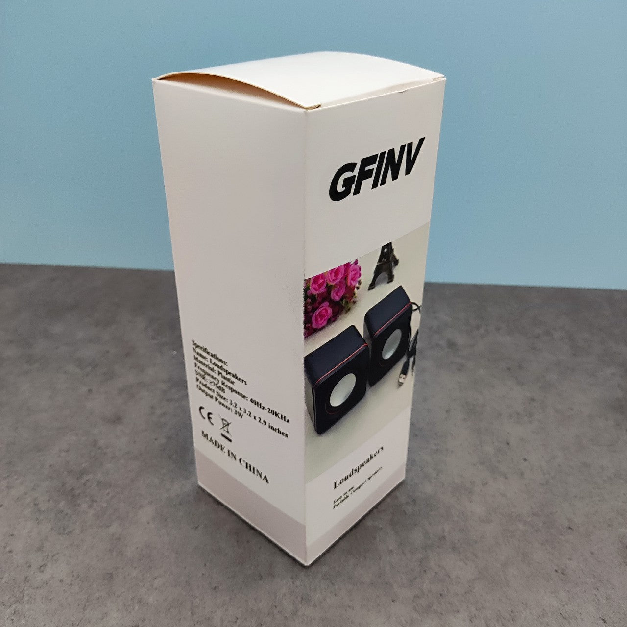 Gfinv Loudspeakers Portable Mini USB 2.0 Stereo Speaker
