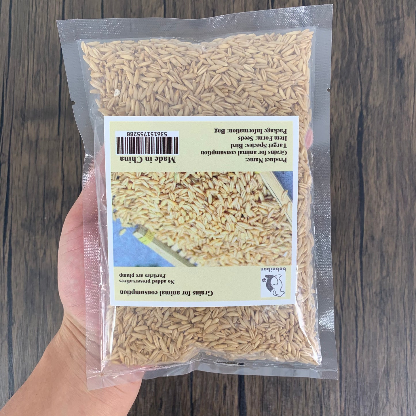 bebeibon Bird Food Grain for Animal Consumption Unprocessed Premium Proso Millet Seed