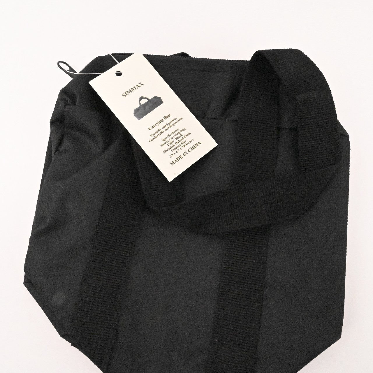 SIMMAX Black All-purpose Oxford Cloth Carrying Bag for Women and Men