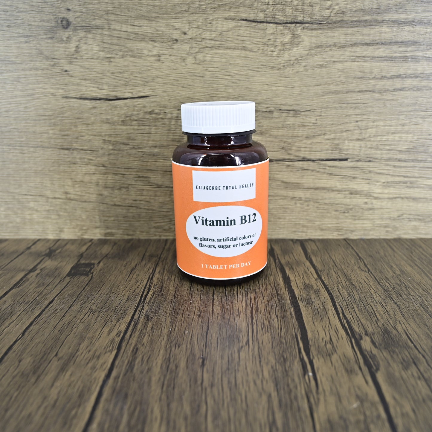 KAIAGERBE TOTAL HEALTH Vitamin B12 Supplement Supports Energy Metabolism and Nervous System Health for Adult