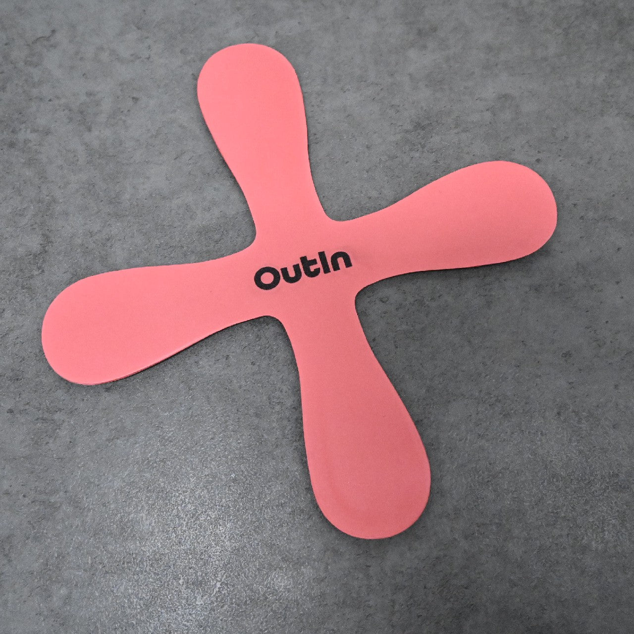 outin Pet Toy Durable Boomerang Soft Cross Boomerang for Sports Game Toy