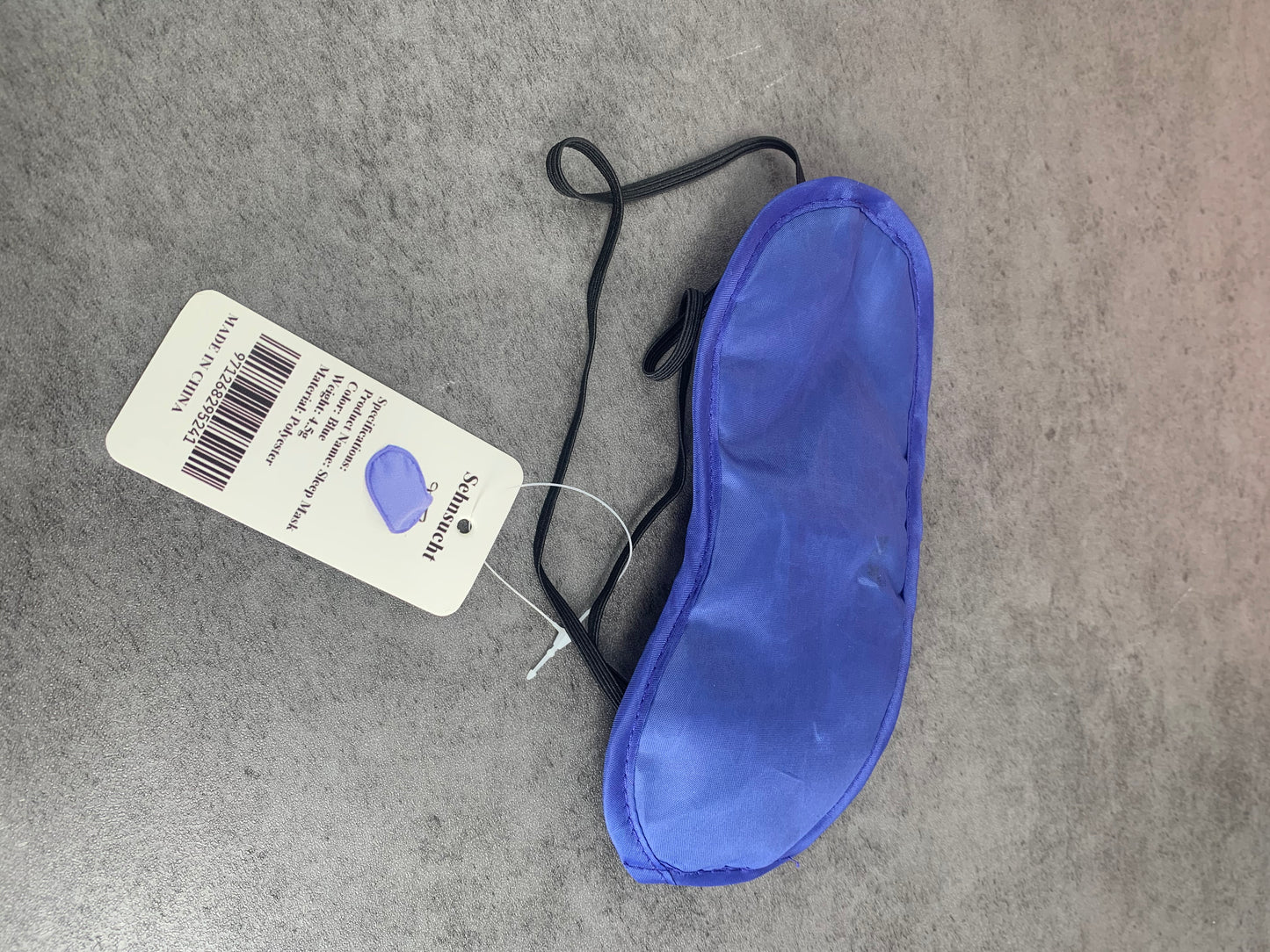 Sehnsucht Sleeping Eye Mask Blackout Soft Comfort Eye Mask For Men Women Blue