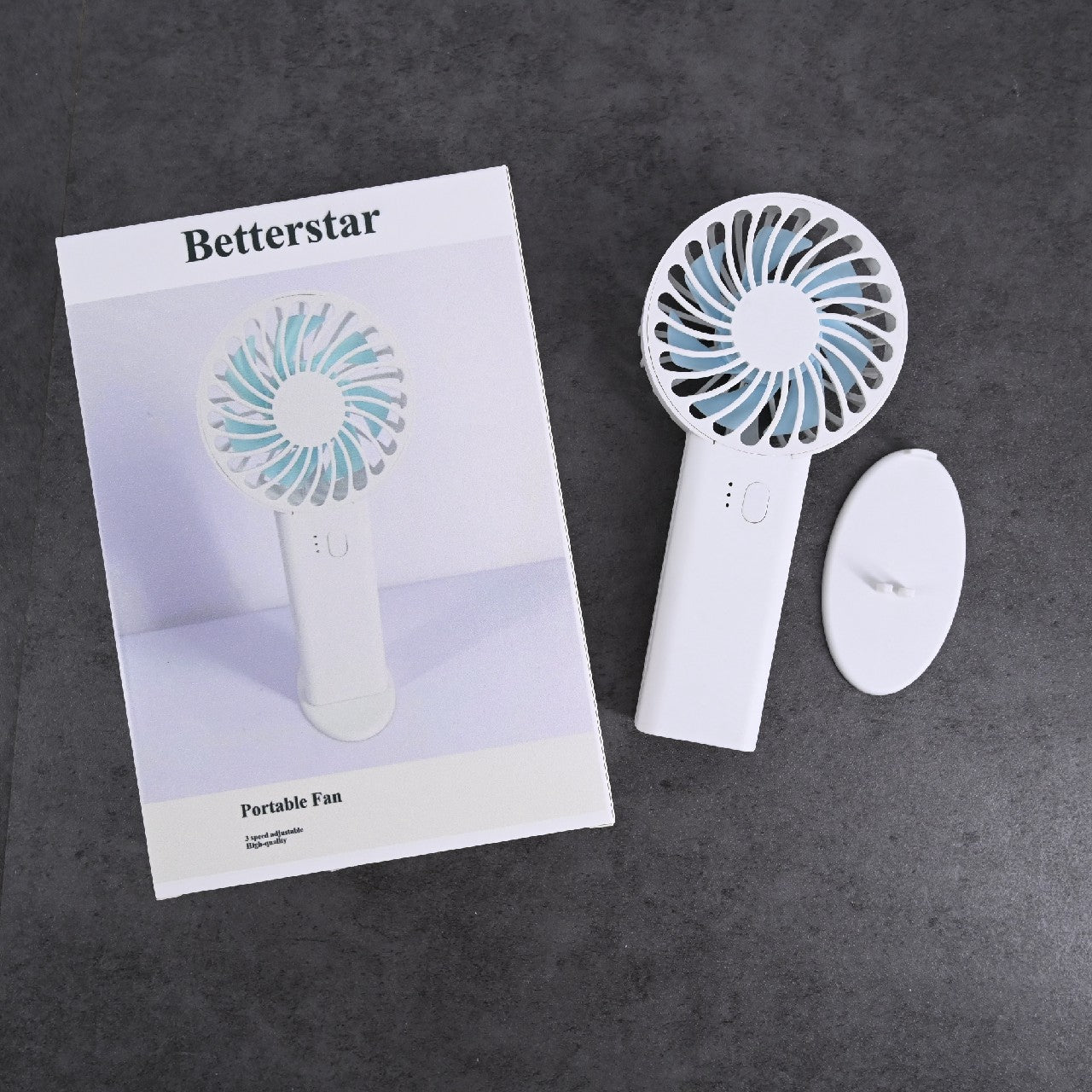 Betterstar Portable Personal Fan Battery Operated Fan Handheld Rechargeable Fan