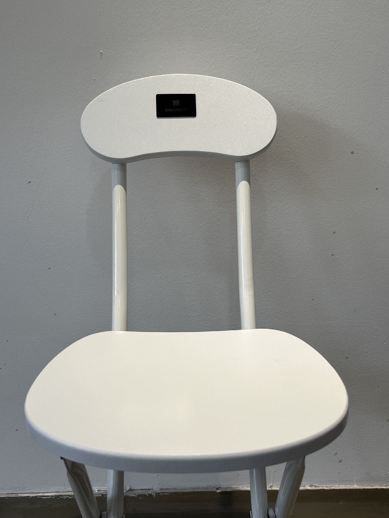 SANSOTHON Elegant Stainleess Steel Dining Chairs Perfect for Home, Restaurant, or Office Use