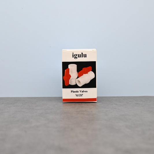 igulu 1 PC Valves of plastic being other than machine parts Plastic Ball Valve High-quality 20mm