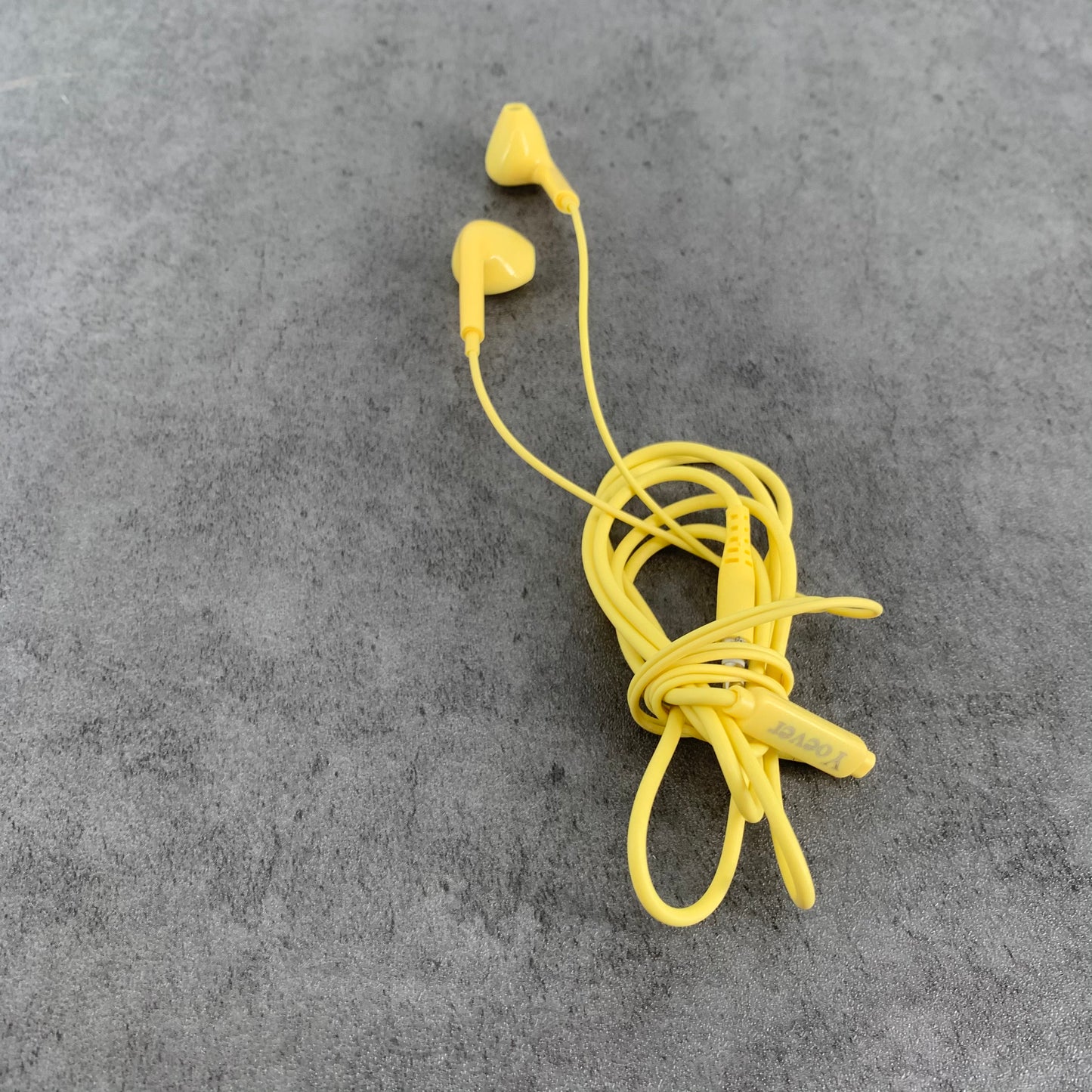 Yoever Blue 3.5mm Jack Wired Earphones with Microphone, Yellow