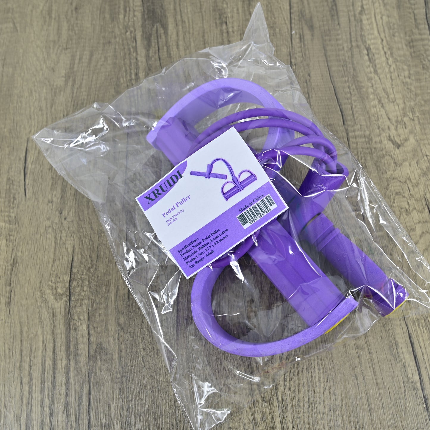 XRUIDI Pedal Puller Fitness Equipment in Purple