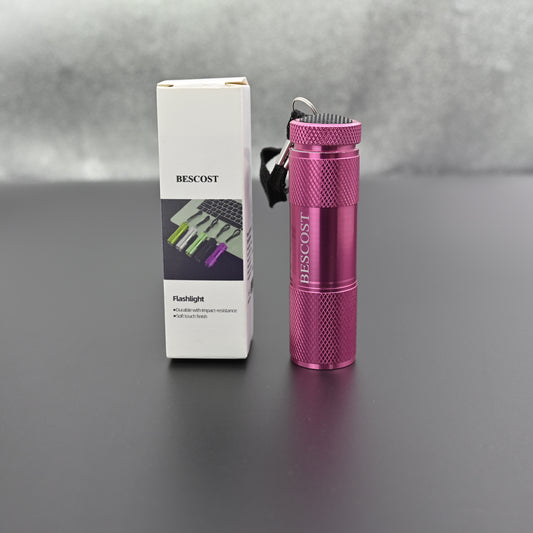 BESCOST Mini UV Flashlight 3W Aluminum Electric Flashlights