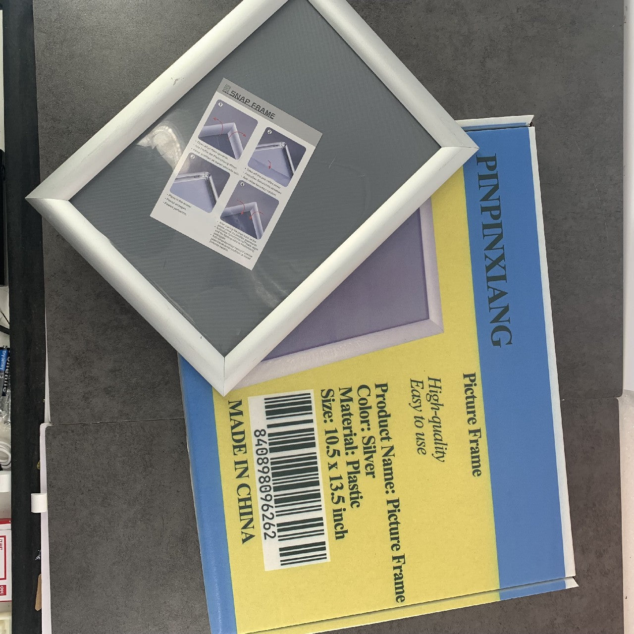 PINPINXIANG Modern Simple Wall Art Hanging Paintings Picture Frame for Living Room