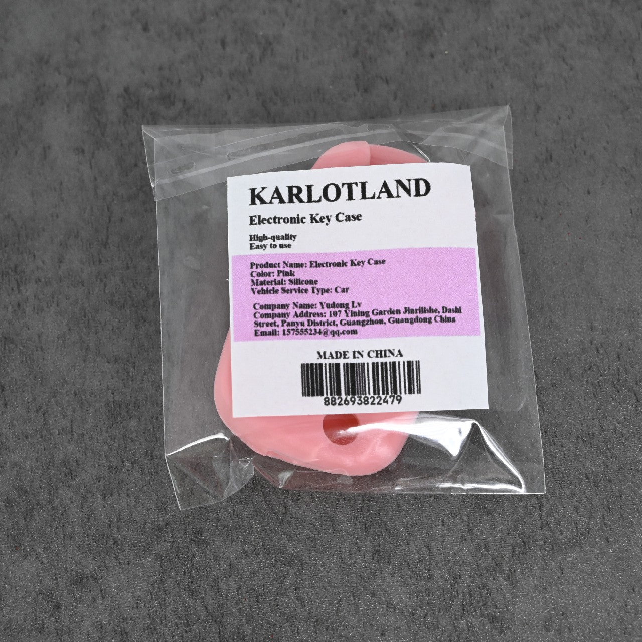 KARLOTLAND Silicone Cover Protector Case for Electronic Key Smart Remote Key Fob